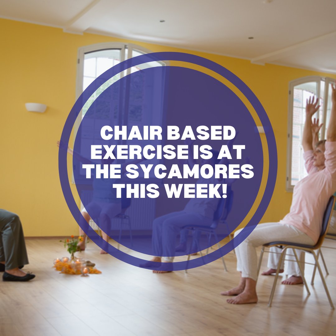 Reminder that this week's Chair Based Exercise will be held at The Sycamores due to St Mark's Hall being used as a polling station. Age UK Exeter, The Sycamores, Mount Pleasant RD, EX4 7AE