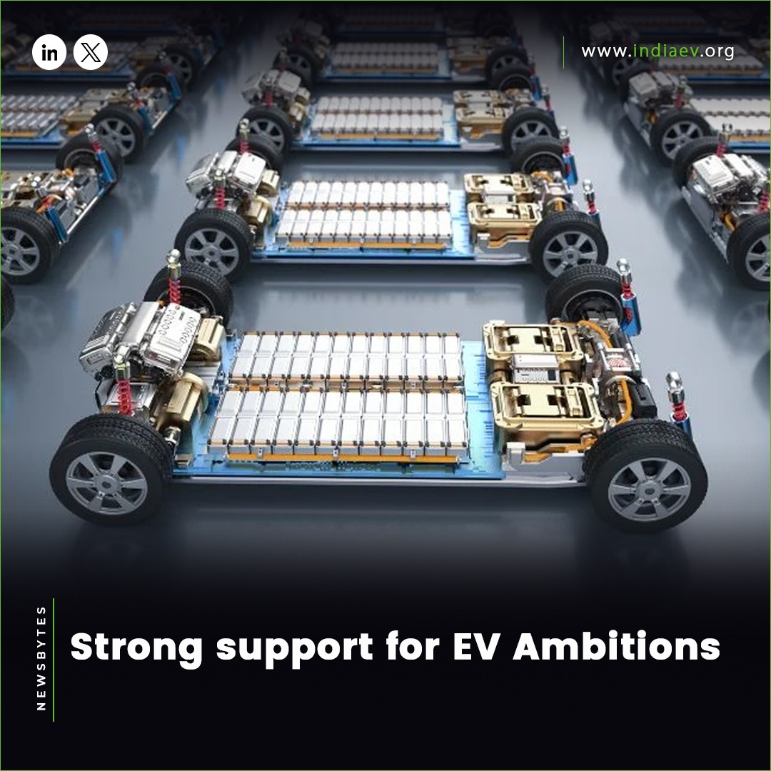 Strong support for EV ambitions

#EVambitions #IndustrialGrowth #Innovation #SustainableMobility #IndiaInnovation #ElectricMobility #Manufacturing #GovernmentPolicies #EV #Manufacture #NoPollution #GoGreen #GreenTech #GreenIndia #IndiaEVShow #RenewableEnergy #EntrepreneurIndia