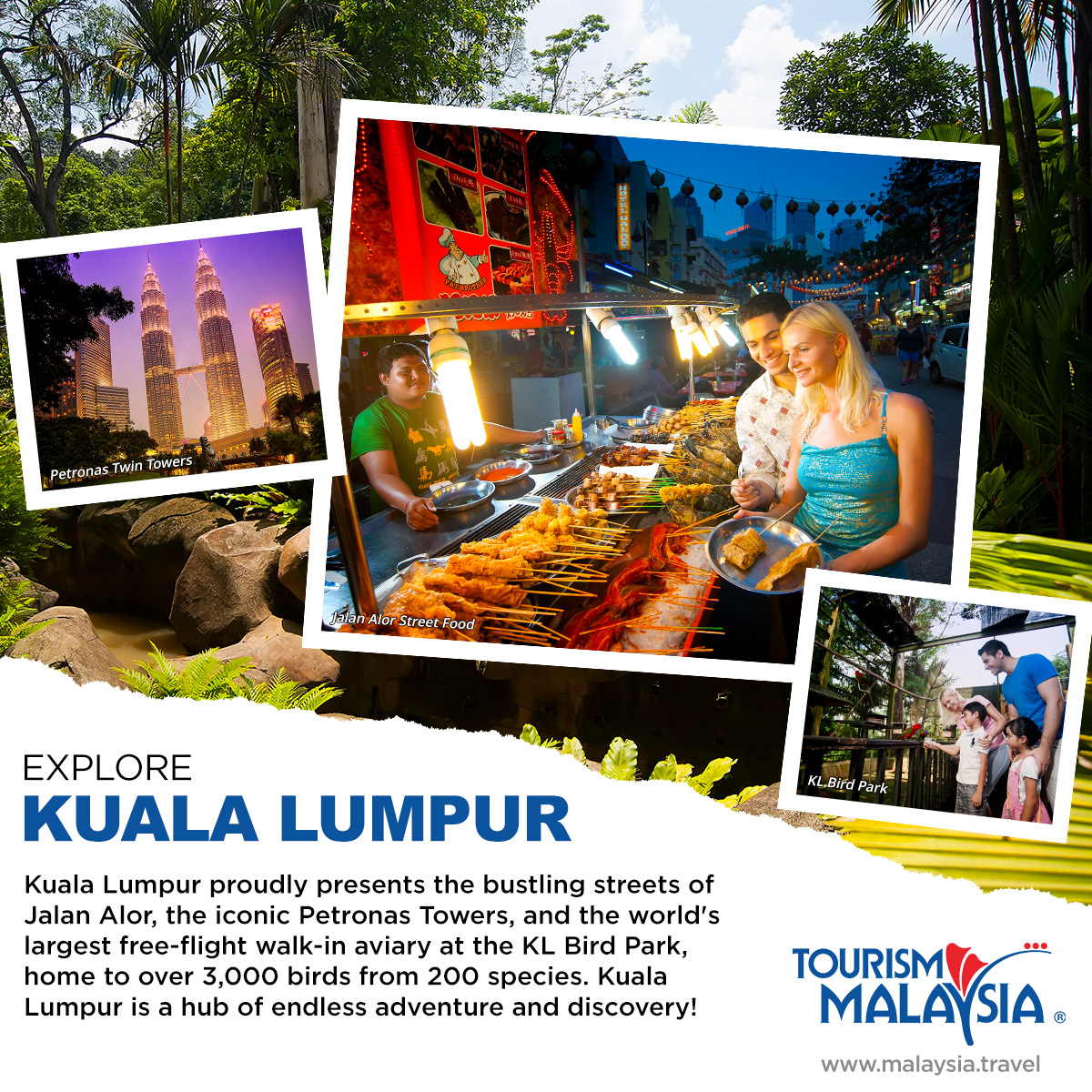 📍 Kuala Lumpur, Malaysia 📍

Let @TourismMalaysia show you charm of this city where every moment is a journey of discovery, and every experience is a celebration of Malaysia's diverse culture. Kuala Lumpur is a city buzzing with life! 🙌

#MalaysiaTrulyAsia #VisitMalaysia2026