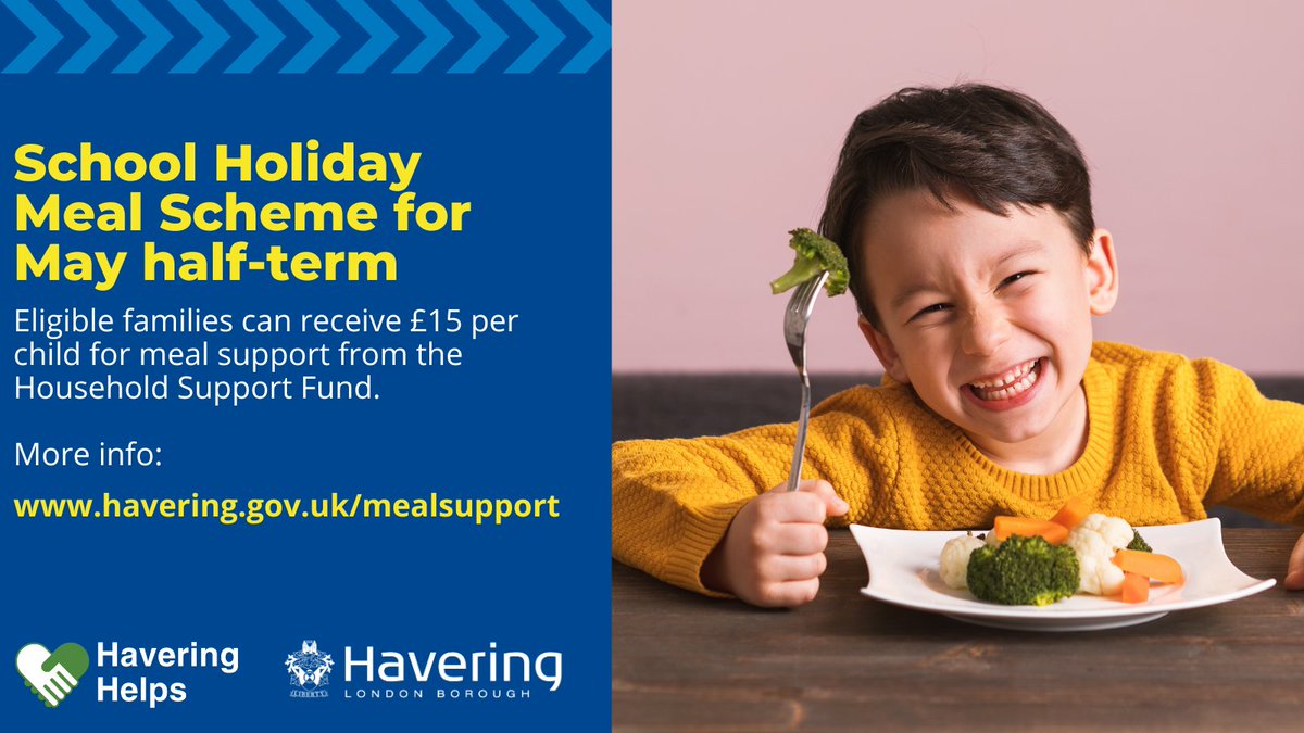 1/2: Parents and carers can now apply for the School Meal Holiday Scheme. The scheme runs from today, Monday, 29 April until 5pm on Thursday, 9 May. Check the claims criteria on our website, as you may now be eligible to make a claim or to claim for an additional child.