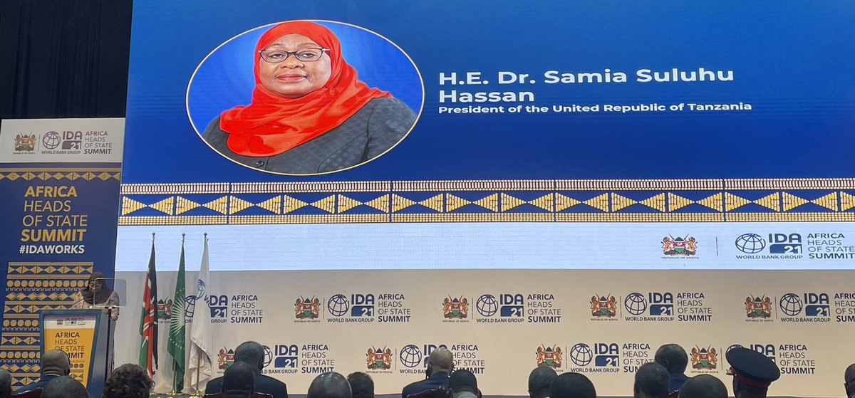 H.E @SuluhuSamia emphasized on the importance of #IDA long-term concessional financing towards maternal health, rural electrification, infrastructure development, water and sanitation in #Tanzania. She highligted IDA’s important role as a leverage for other resources. #IDAWorks