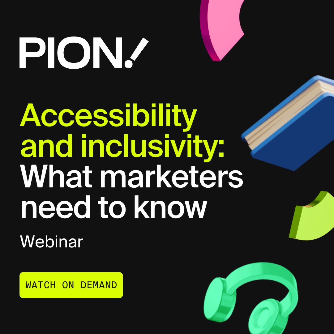🔔 Missed our recent webinar on accessibility and inclusivity? Fear not, you can catch up on demand! 💻 Hear what @chloeivyroseseo from @bluearrayseo, Teddi Tostanoski from @ColoradoStateU and Elijah from Berkeley have to say in our panel discussion. 🔗wearepion.com/webinars/acces…