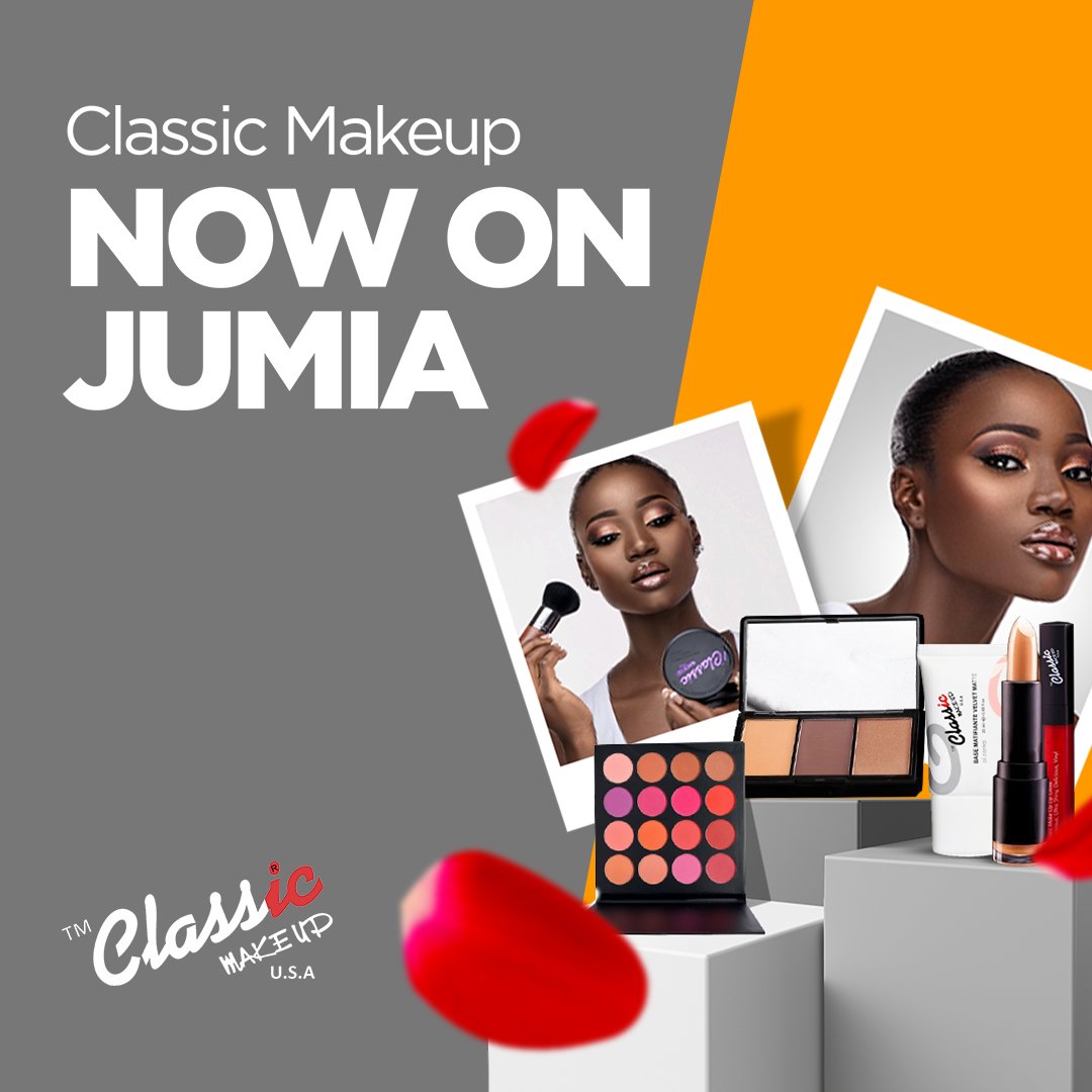 Time to make sure your makeup is on fleek! (Yes, we’re taking you back!) 💅💅💅 Shop authentic Classic makeup products directly on Jumia - t.ly/U2Rju #JumiaNigeria