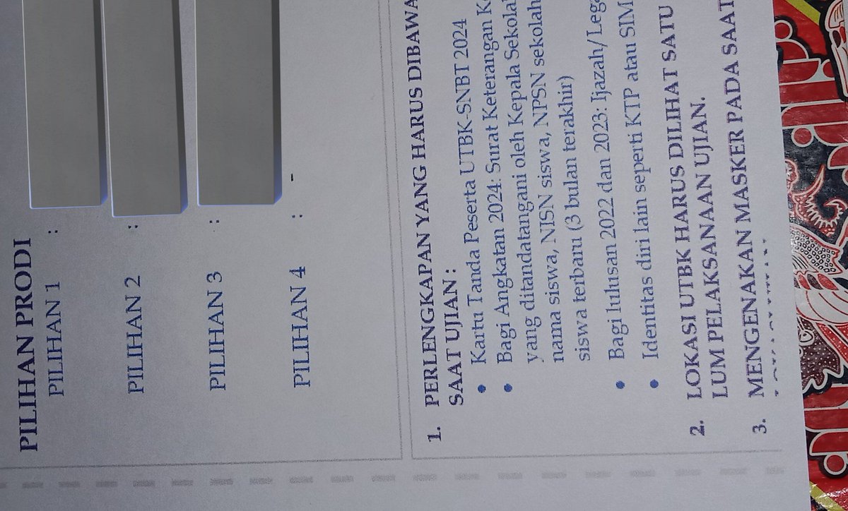 sch! kalian yg milih sampe 3 pilihan, cetak kartunya ukuran kertas apa? ini aku udah nyoba nyetam uk. a4 sama kertas yg uk. nya se polio(lebih panjang) tetep kepotong pls😭 info infooo