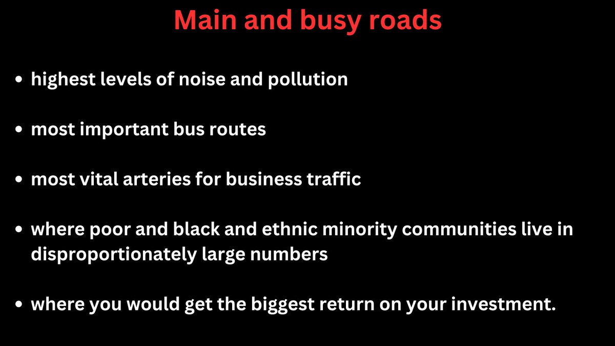 I'd be the Main Roads Mayor if elected London Mayor (no chance of me ever standing, you and I will be relieved to hear!). I'd include the ‘main’ rd cousins: the busy rds that may not be main throughfares. Here's why & how I'd focus on main rds johnstewartliveblog.wordpress.com/2024/04/28/why…