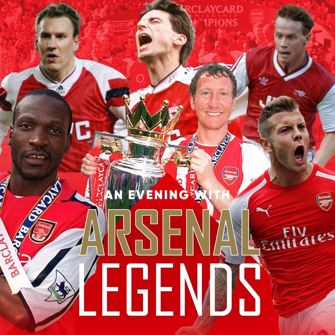 📣 NEWS: Are you ready for The Arsenal Legends? Lauren, Ray Parlour, Paul Merson, Jack Wilshere, Alan Smith & Perry Groves are heading to the Adelphi Theatre this January! ⚽️ 🎟️ Tickets go on general sale Fri 3 May, 10am. Sign up to our 24 hour presale: lwtheatres.co.uk/whats-on/arsen…
