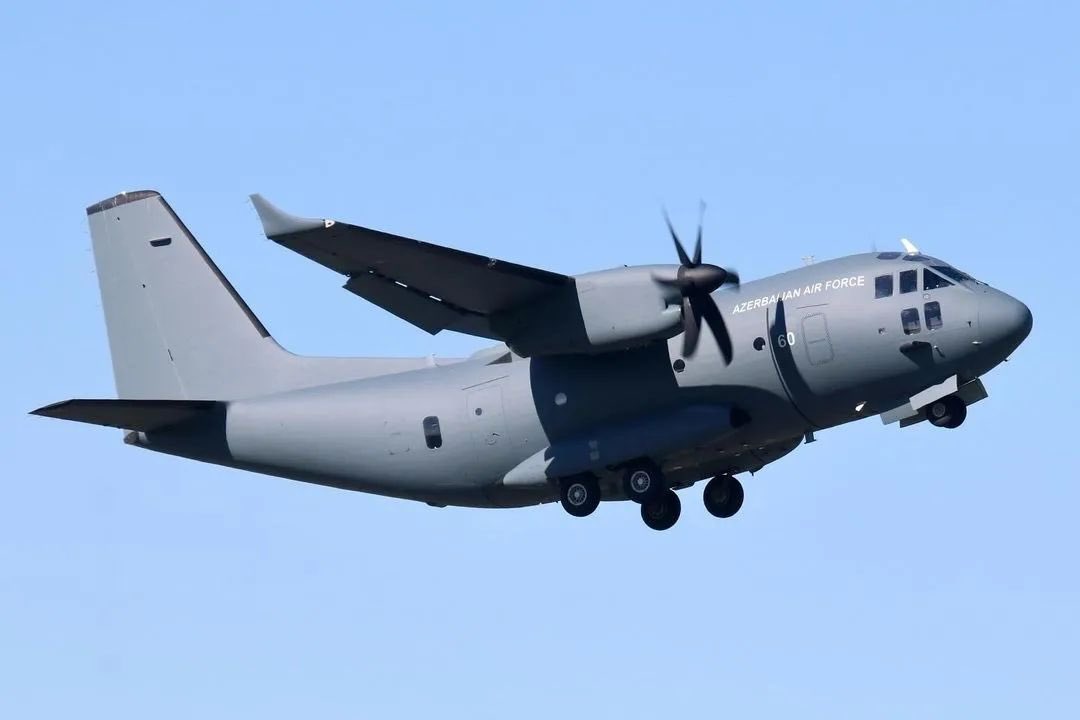 First Leonardo C-27J destined for the Azerbaijani Air Force. Still no word on the status of the M346, recently Major General Zaur Rustamov stated that “Work is underway to purchase new, state of the art combat-training and transport aircraft” So the M346 sale may still happen.