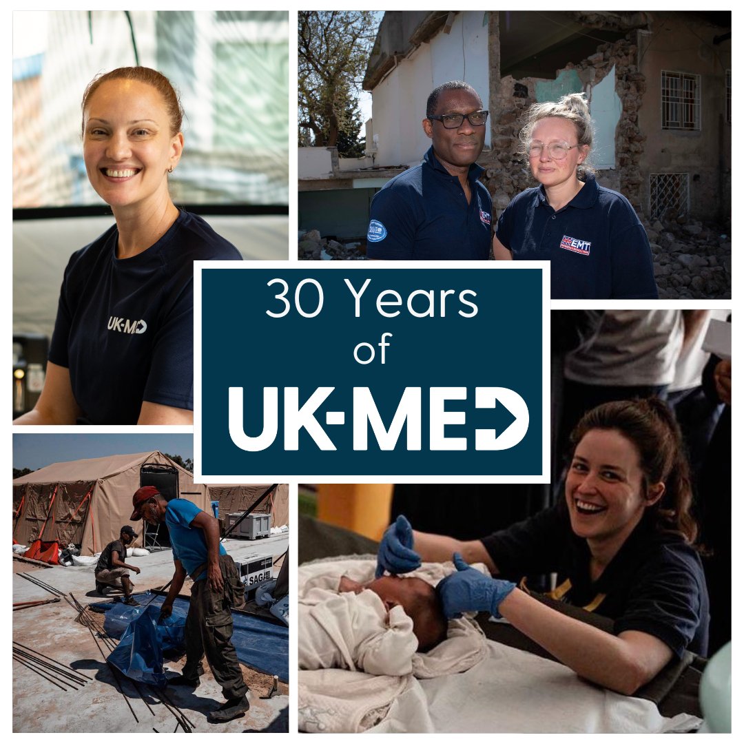 🎉This week we are celebrating 30 years of life-saving medical aid at UK-Med!

We want to say thank you to all our donors, partners, and incredible NHS and international medics who have supported us since our founding, 30 years ago.

Thank you for supporting our cause. 🙏
