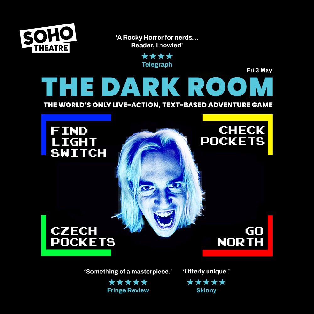 Happy Monday! The Dark Room at @BarrelComedy finished a great weekend of headlining there And what a stream! Thank you @HighRollersDnD for the raid! Next stop, @sohotheatre London this Friday night!