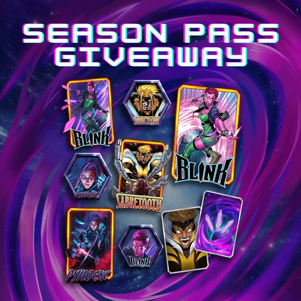Giving away 3 x Season Passes for May's 'Blink' season! To enter: 🚨 Like & Retweet this post, and tag a friend in the comments 🚨 Subscribe to our new YT channel - link below 1 x winner from Twitter entries, 2 x winners from Last Man Standing gamba wheel on stream 7th May!