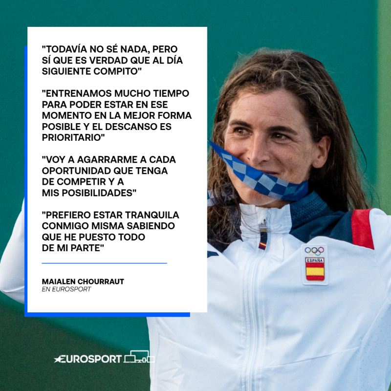 Eurosport_ES's tweet photo. Maialen Chourraut, principal candidata para ser la abanderada femenina española 🇪🇸 en #París2024, expone en @Eurosport_ES las razones por las que sería "muy complicado" para ella asistir siquiera a la ceremonia inaugural
