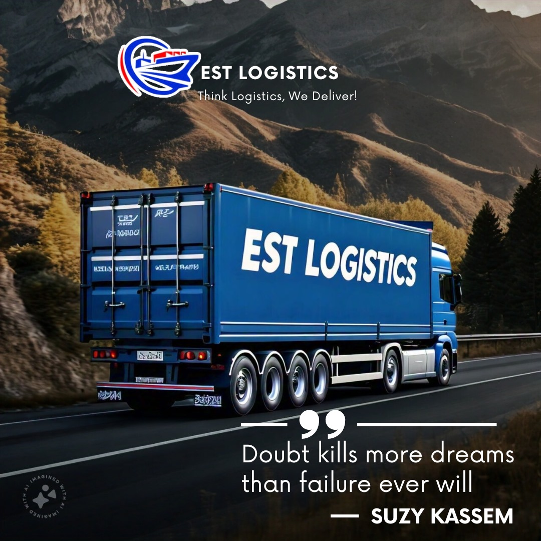 Don't Let Doubt Stall Your Shipment Dreams! EST Logistics helps turn your 'what ifs' into 'wows.' Get a free quote and see how we can make your goals a reality. 

#ShipWithConfidence #DoubtStopper #ESTLogistics #shippingconsultancy #haulageservices #warehousingsolutions
