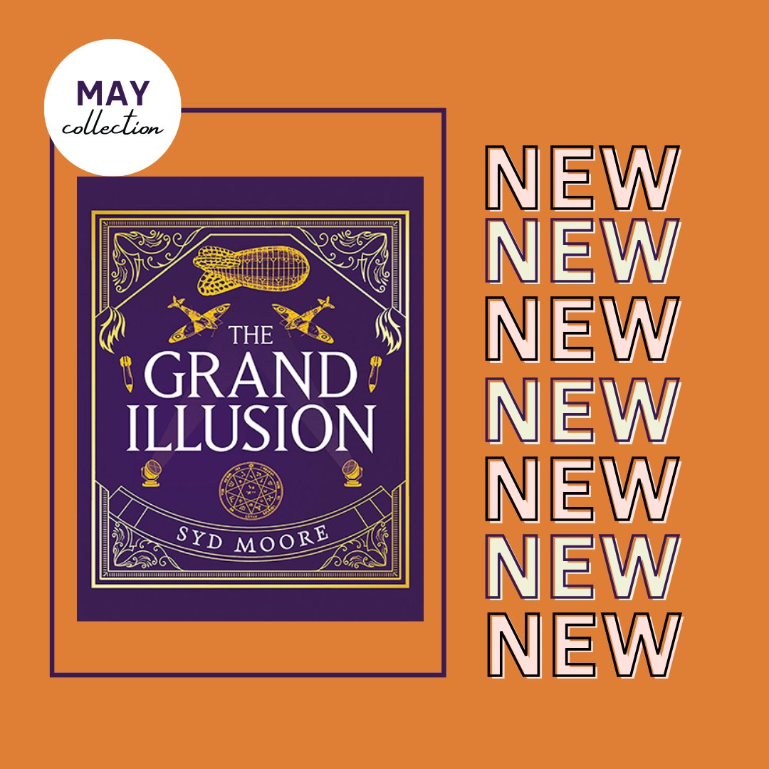 Landing this May! The #Library #Audiobook format publication of @SydMoore1's The Grand Illusion, read by @PenelopeRawlins, is THIS WEDNESDAY 🎧⠀ Pre-order today: ulverscroft.com/store/uk/searc…
