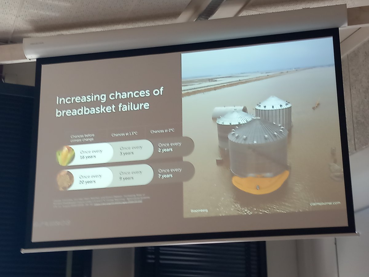 @DrPaulBehrens 'The chances of multiple bread-basket failure goes up quickly as we pass 1.5C' - @DrPaulBehrens See Gaupp et al (2018)... sciencedirect.com/science/articl…