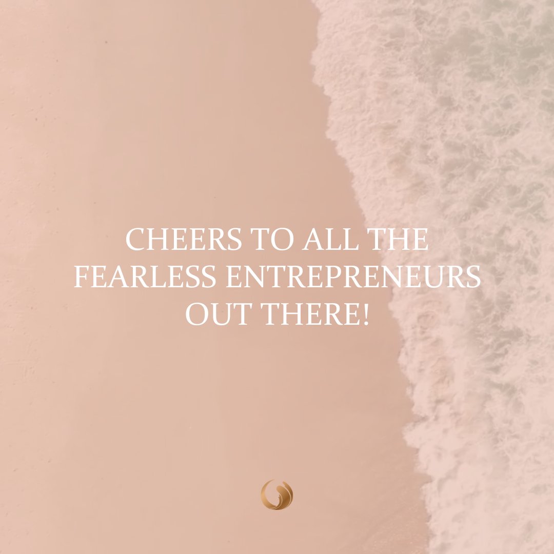 Building something from nothing takes courage, determination, and a dash of crazy. Cheers to all the fearless entrepreneurs out there! 🌟💼 

#FearlessFounder