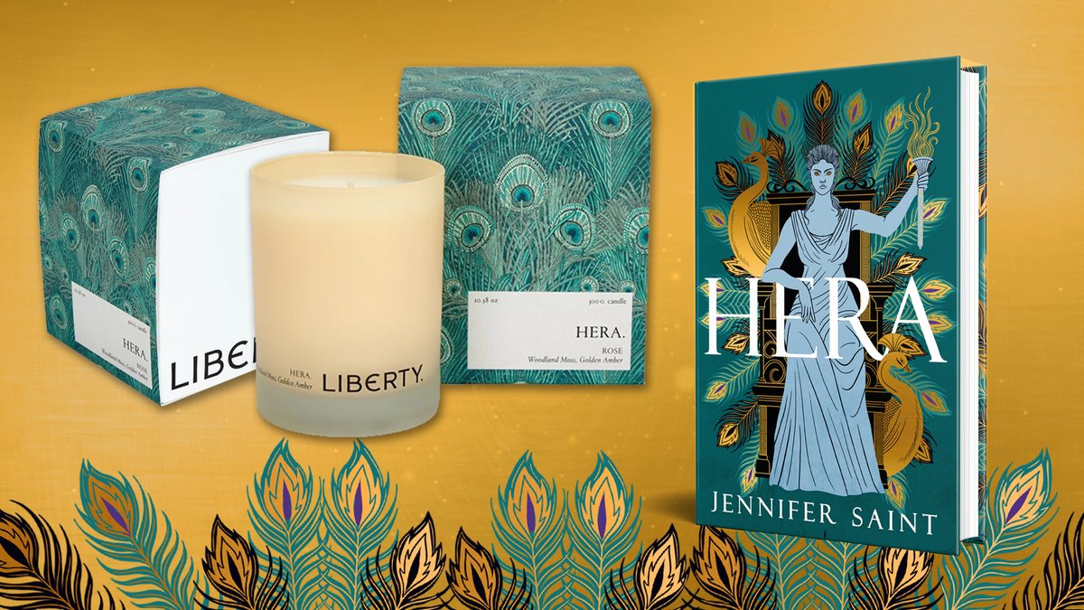 HAPPY MYTHICAL MONDAY🔮 We're celebrating with this BRILLIANT #Hera competition🎉 Order your copy of @jennysaint's enchanting new novel, upload your proof or purchase and be in with the chance of winning this gorgeous Hera candle from Liberty London 🔗geni.us/HeraPreOrderCo…