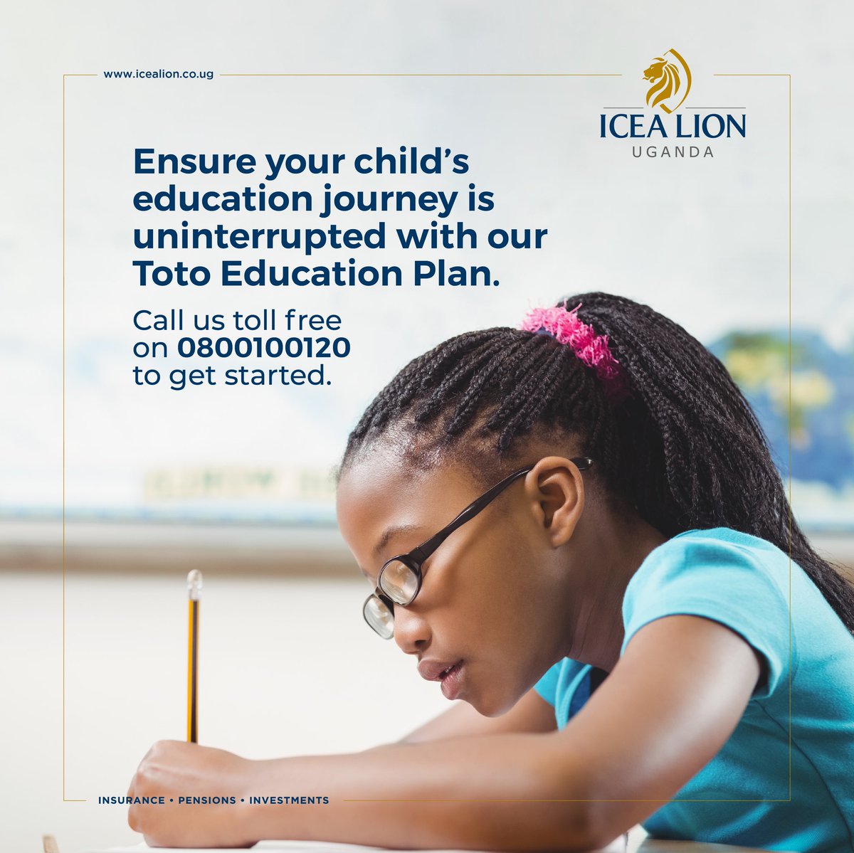 Ensure your child's education journey is uninterrupted with our Toto Education Plan Start today and secure their bright future #ICEALionUg