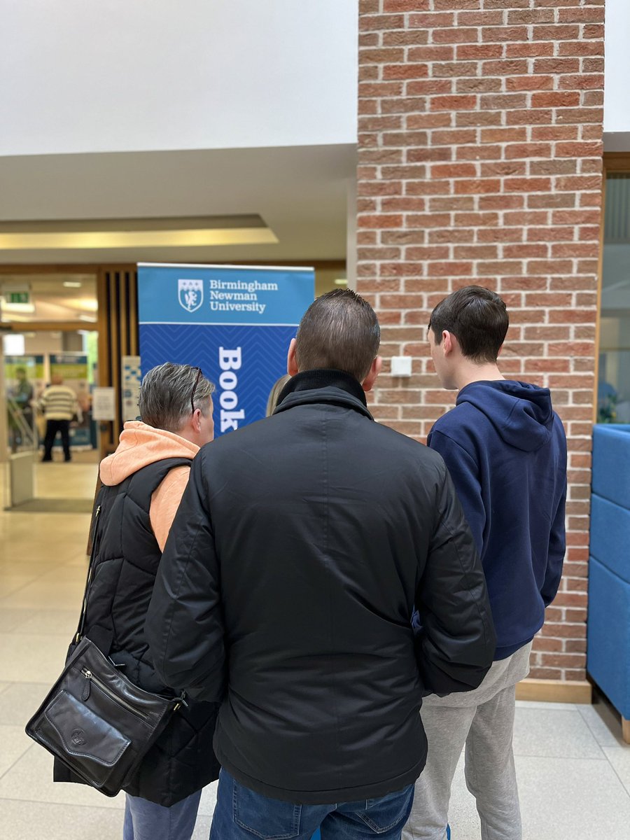 🤩 | What a weekend! On Saturday, we welcomed visitors to our April Open Day and Applicant Experience Day 👋 Thank you to everyone who attended; we hope you enjoyed exploring the campus, chatting with academics, and experiencing the Birmingham Newman University community 💙