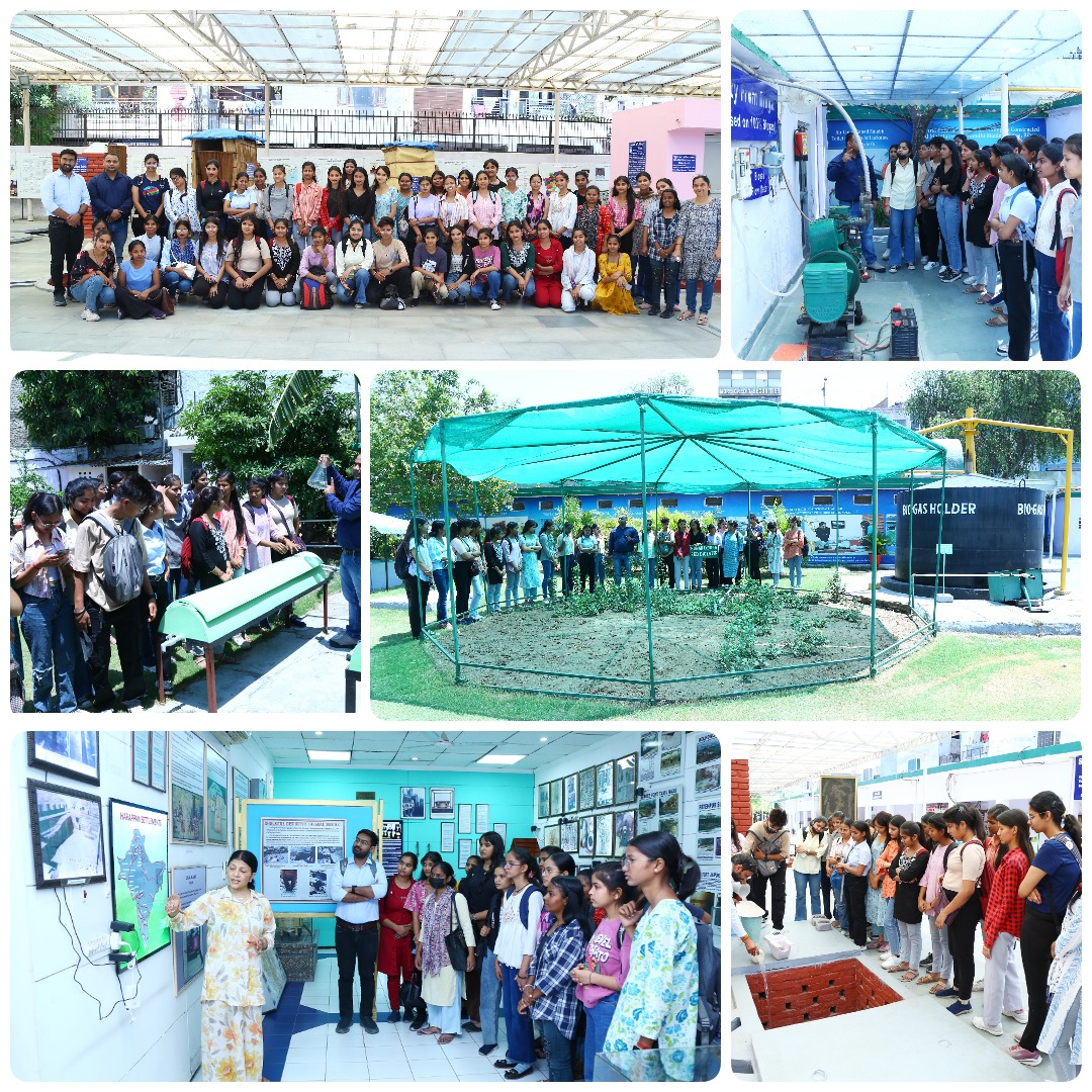 #IndustrialVisit 
61 students of 2nd Semester of the Architecture Department, Meerabai #DSEU Campus visited Sulabh International, Delhi on #25thApril2024 for the study of Toilet Design to incorporate the understanding of user needs, space constraints, hygiene, and aesthetics.