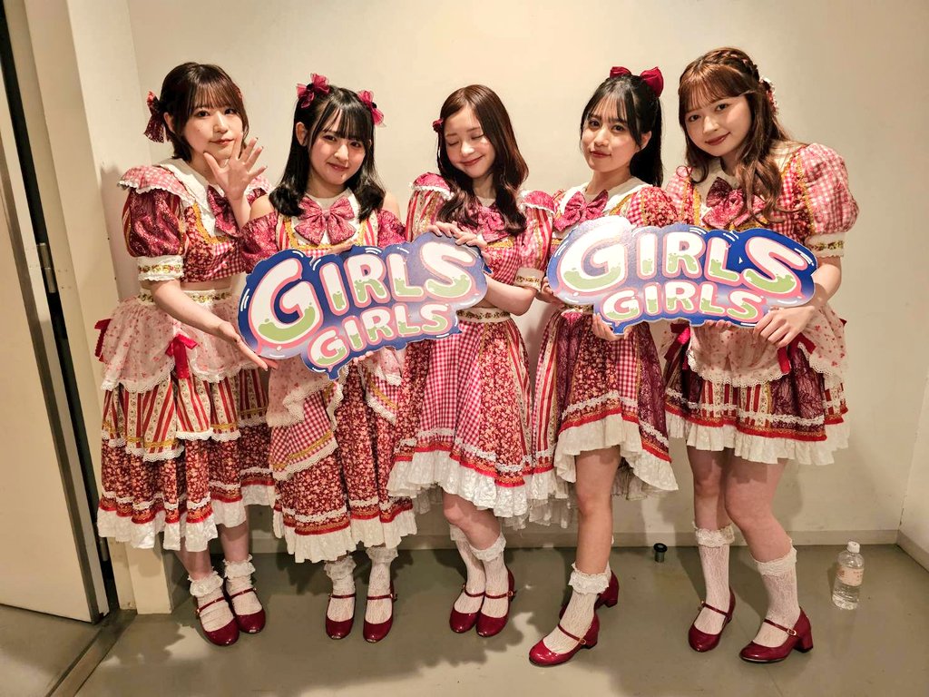4/29(月祝) TOKYO GIRLS GIRLS extra!! @時事通信ホール 続きましては… ルージュブックさんです📚 静止画・動画撮影不可です🙅 #ルージュブック #GIRLSGIRLS #TGG
