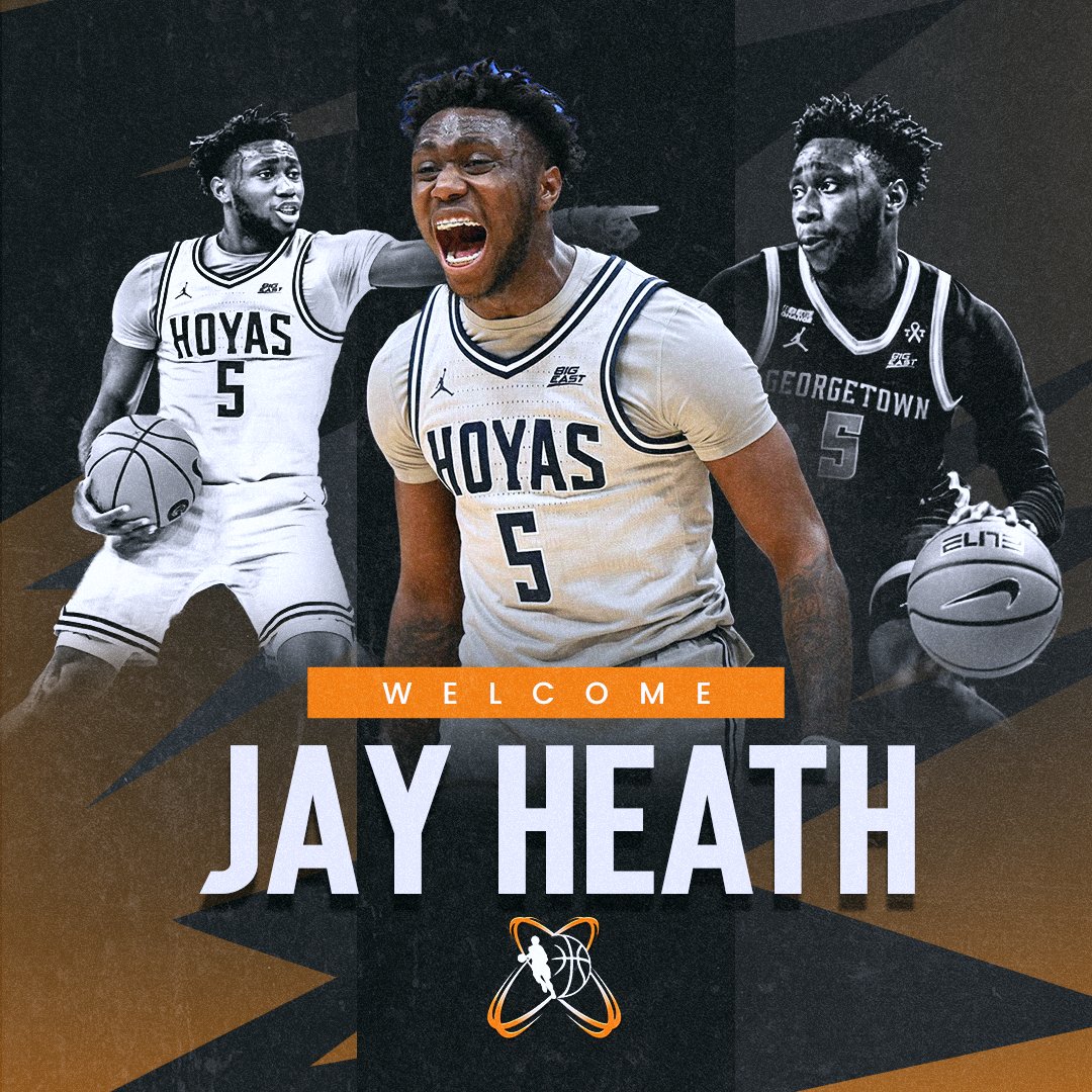Happy to welcome @GeorgetownHoyas guard @TheRealJayHeath to Flex Basketball. Jay has amassed over 1500 points in his NCAA career playing at notable programs @BCMBB, @SunDevilHoops. Highly skilled and physical guard with superb shooting ability. Let's work Jay! 🤞