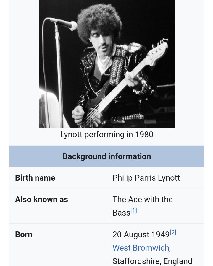 @marwood_lennox @Aelc551378 @CocoPhilips @JonnieOnions Phill Lynott born in England, lived in England, married an Englishwoman then died in England