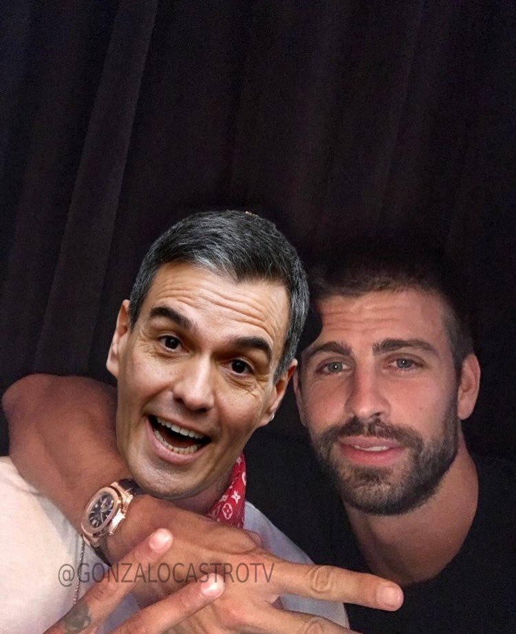 Ya lo avisó @3gerardpique... Pedro Sánchez... ¡SE QUEDA!