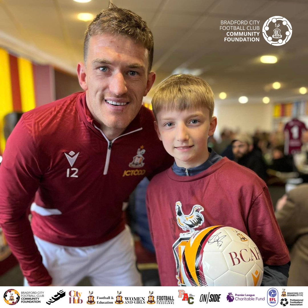 🏆 | #UtilitaKidsCup

We hosted @blakehillschool's U11 Boys team at Saturday's @officialbantams game!

The boys will represent #BCAFC at next month's @SkyBetLeagueTwo @UtilitaFootball #KidsCup Northern Final at @wembleystadium!

Stay tuned 👀

#CommunityFoundation | @EFLTrust