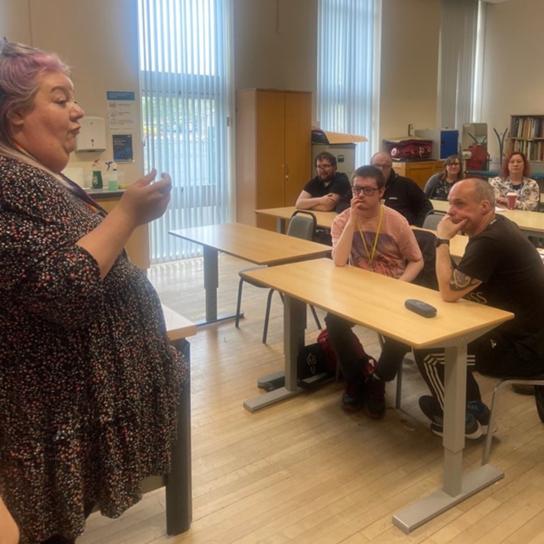 Adult Education Wolverhampton Life Skills students continued their journey to find work this week by taking part in our latest transitions event. Thank you to Emma Carless, the Council Supported Employment Team, Debbie Parry from Fox Solutions Limited and Leanne Cooper, CEIAG