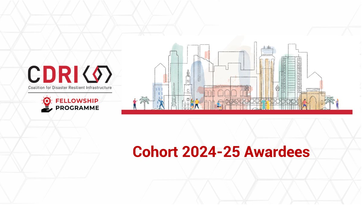#ICYMI ➡️ We announced #CDRIFellowship Programme 2024-25 awardees at #ICDRI2024.

2⃣0⃣ Teams
9⃣ Member Countries
A total grant of💰300,000

Know Cohort 4⃣ and their projects here: docs.google.com/presentation/d…
