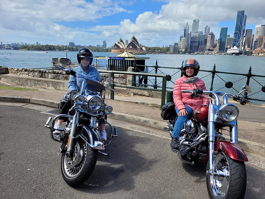 Hi Trevor.. We loved our Harley ride on Saturday. 
Many thanks.. Will write a ripper review. 
Cheers Robyn

Our Harley riders took the passengers on the #sydney 3 Bridges tour. It's an interesting route. 
#bridgesofsydney #trolltours provide #harleyandtriketours. #feelthefreedom