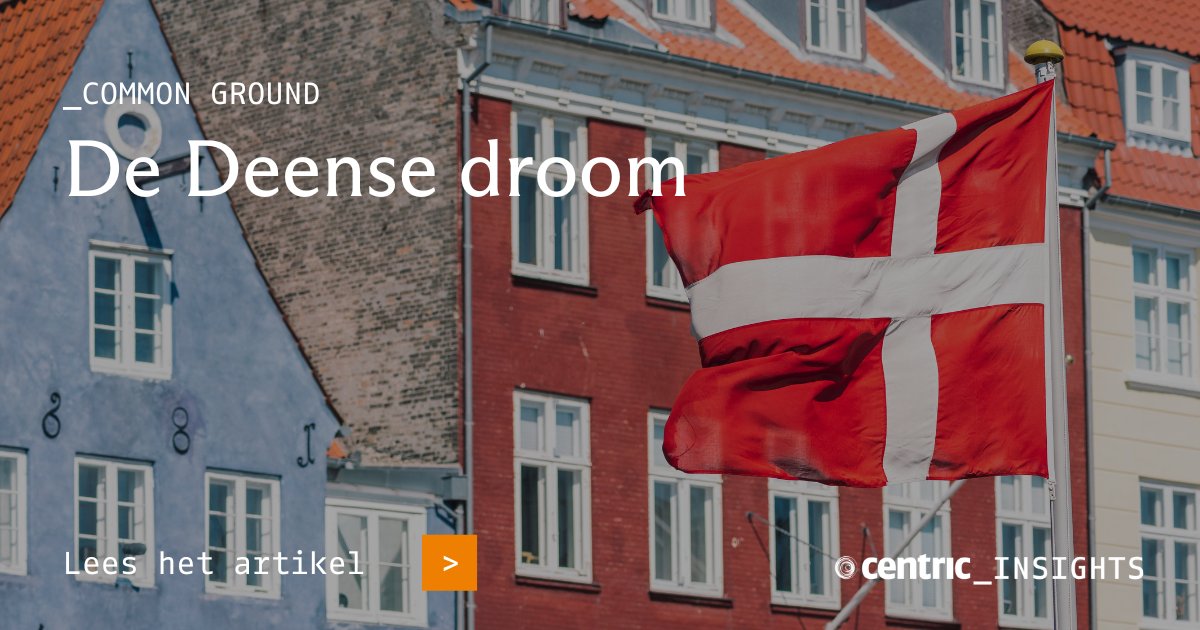 De Deense overheid werkt al ruim twintig jaar met een centraal gestuurde digitalisering. Wat kunnen wij van de Denen leren als het gaat om het tot stand brengen van Common Ground? 👉🏼 bit.ly/4deUlQA 
#commonground #overheid #digitalisering