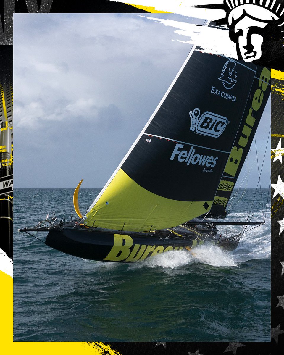 🟡 29/04 - 𝗣𝗿𝗲𝗺𝗶𝗲̀𝗿𝗲 𝗻𝘂𝗶𝘁 𝘀𝘂𝗿 <a href="/The_Transat_CIC/">The Transat CIC</a> 
Enchainement de virements de bord le long de la Bretagne, maintenant cap sur l’Irlande 🇮🇪
Du vent qui forcit, un premier passage de front pour à bord de @bureauvalle, The Transat CIC tient déjà toutes ses promesses.