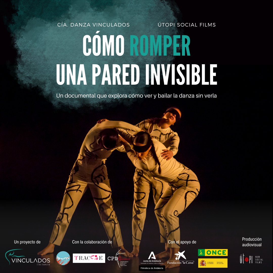 La colaboración entre la @ciadanzavinculados y @utopisocialfilms ha dado lugar al documental «Cómo romper una pared invisible», dirigido por Óscar Martínez. Se proyecta hoy a las 19:00 horas seguido de un coloquio. ➕Info: lajunta.es/4rfxv #DíaInternacionalDeLaDanza