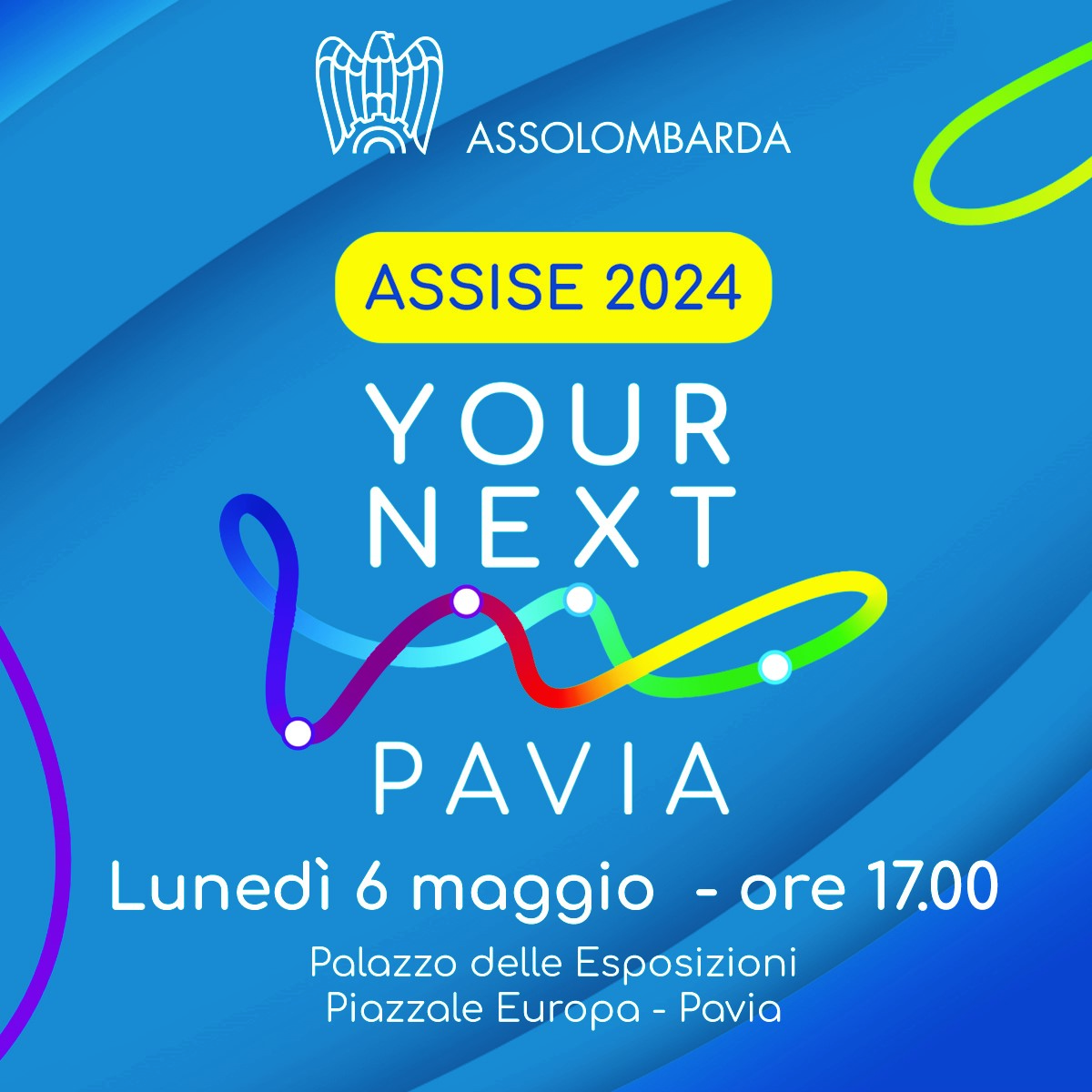 Le progettualità e le priorità per il futuro del #territorio pavese tornano nuovamente, dopo l’inteso anno di eventi e manifestazione legate a #PaviaCapitale della #CulturadImpresa, al centro di #YourNextPavia2024. Il 6 maggio, presso il Palazzo delle Esposizioni di Pavia,…