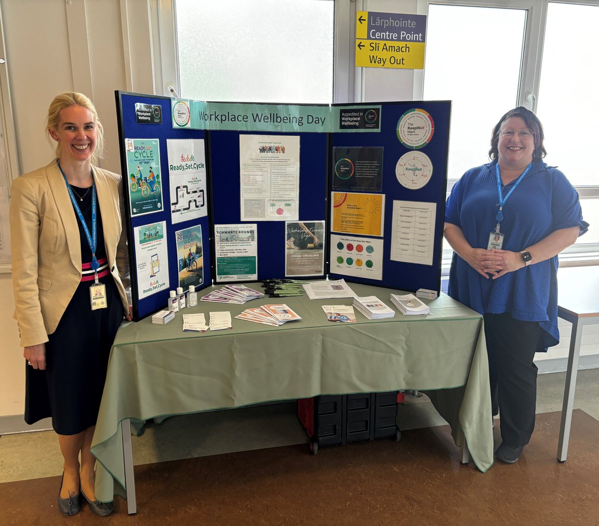 Celebrating Workplace Wellbeing at #SVUH! Last Friday, we highlighted the importance of prioritising health & wellness in the workplace. From achieving IBEC’s Keep Well Mark to our ongoing Preventive Medicine initiatives, we're committed to staff wellbeing #workplacewellbeingday