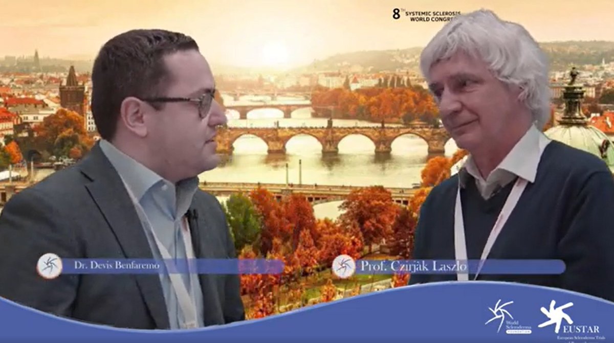 🎤In our episode meet Professor Czirják László István, University of Pecs providing unique perspectives in the overall goals in the research in Systemic Sclerosis. @devismd @EUSTAR_org #Prague2024 #SclerodermaResearch #SScWorldCongress youtu.be/ImlqMaPt29M