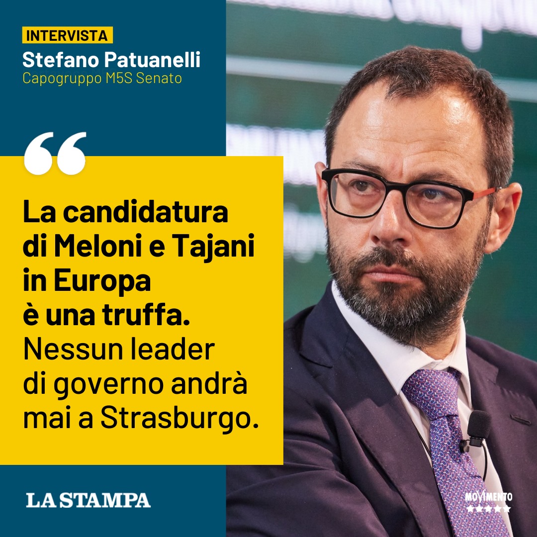 Leggi l’intervista del quotidiano “La Stampa” al nostro @SPatuanelli. Ecco il testo integrale👇 facebook.com/movimento5stel…