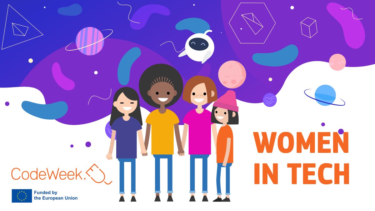 👩‍💻 Women make up only 25% of the computing workforce but have made huge contributions to computer science. 🟣 Read about innovative women who have driven the industry forward: computerscience.org/resources/most… #EUCodeWeek #coding