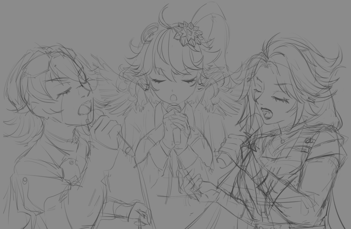 Hoping to finish this before their graduations 🥹

#Jacki3GotMail  #DrawGemi9 #iRUstration