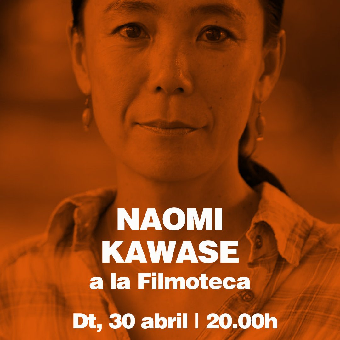 Demà, dimarts 30, ens visita Naomi Kawase qui encetarà la retrospectiva que li dediquem. Darreres entrades gratuïtes disponibles només a taquilla. Amb la col·laboració de Lluís Miñarro i @CasaAsia Més informació filmoteca.cat/web/ca/film/fu…