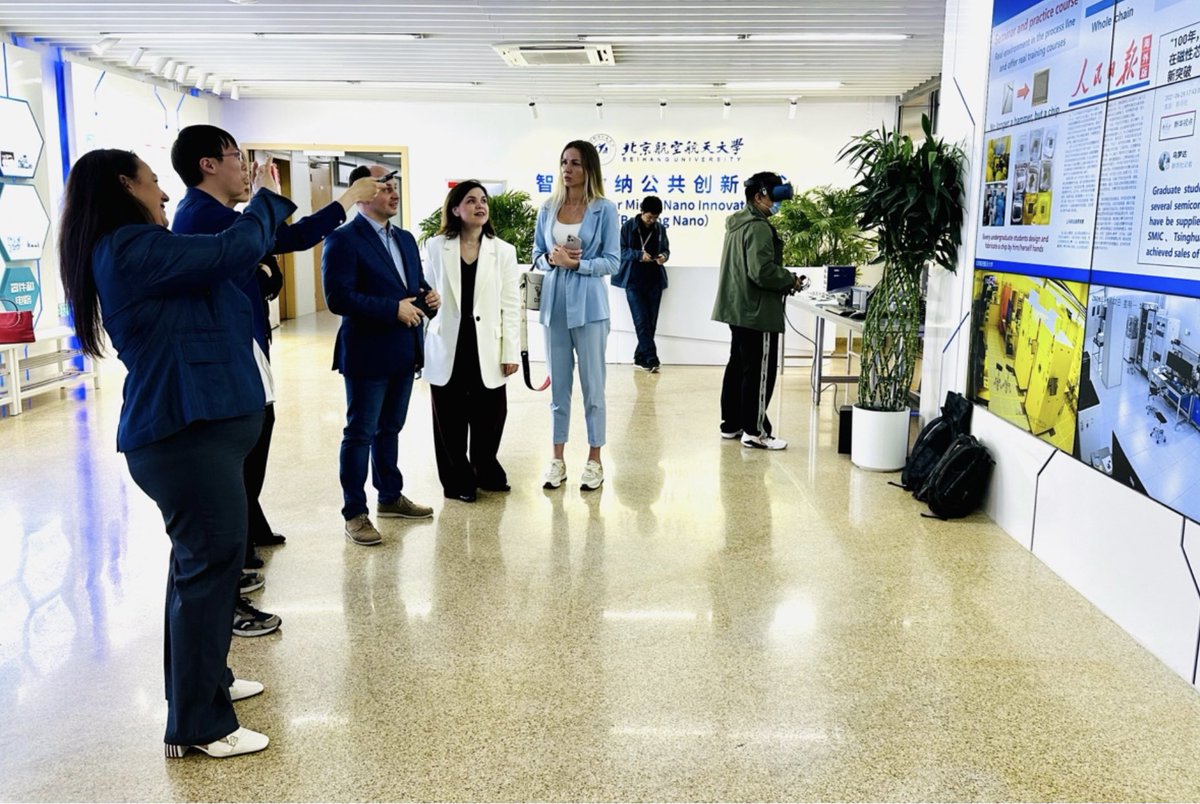 🤝🏻 Siberian Federal University Delegation Visits #Beihang On the morning of April 22, a delegation led by Denis S. Guts, Vice President of Siberian Federal University, visited Beihang University.