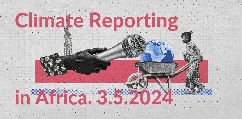 APPLY: @mict_intl invites African journalists covering climate change to apply for a hybrid conference about climate reporting on the continent. 🗓️ World Press Day, 3 May, 2024. Details: bit.ly/3Qs3bk3