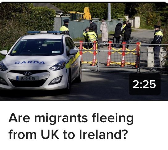 Government Talking 100% rubbish @JuliaHB1 @samwarmstrong migrants have been in Southern Ireland for ages so this story has massive holes!!! It's propaganda to suggest it's due to Sunak's failed Rwanda scam? @JamesCleverly stop spreading untruths. @ukhomeoffice @reformparty_uk…