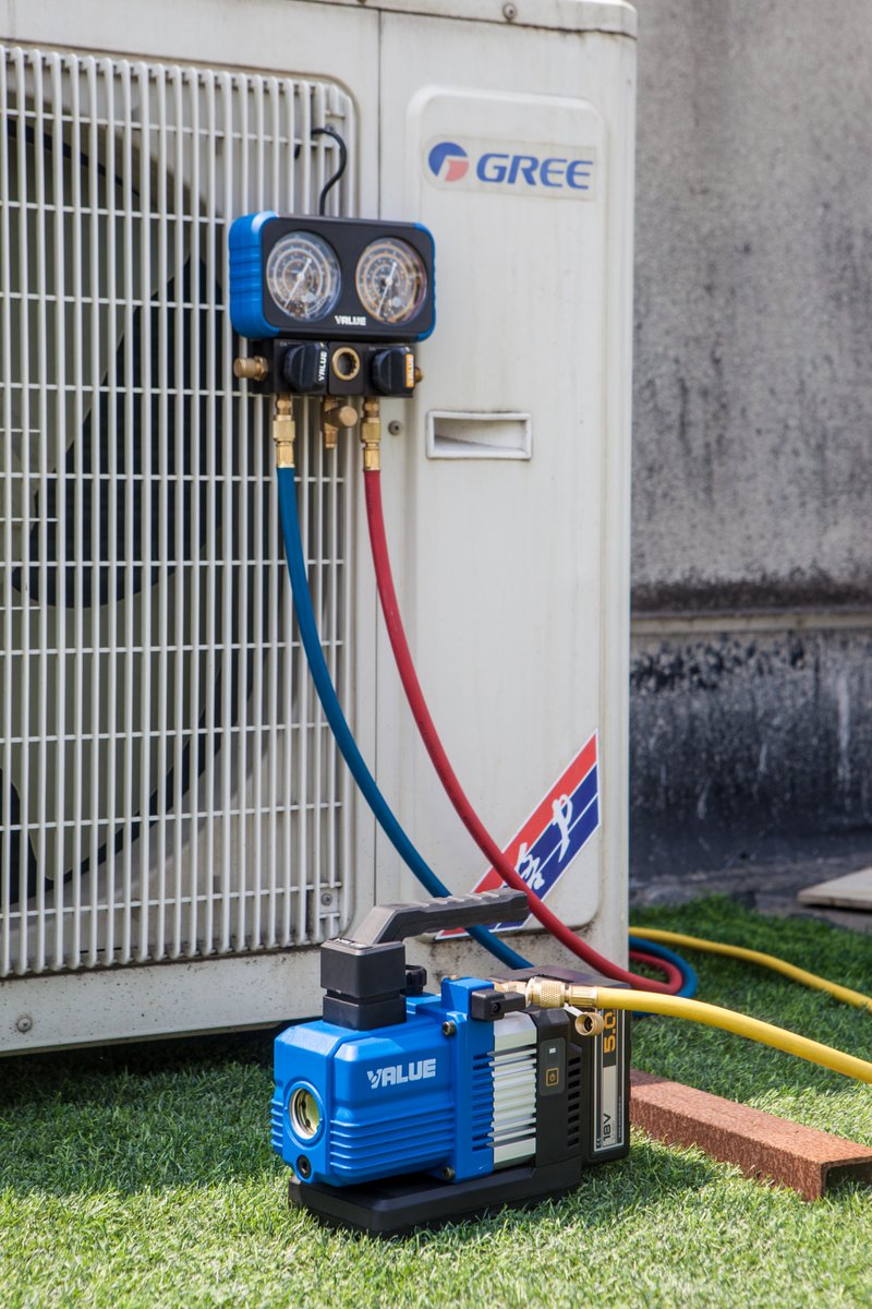 ValueHVAC's tweet image. About Vacuum pump, used for vacuuming operations in the HVAC industry.
we have N Series Vacuum Pump, i Series New Refrigerant Vacuum Pump , R32 Series Vacuum Pump, which suitable for vacuuming operations in the HVAC industry. 
#VALUE #HVAC #RefrigerationTools #VacuumPumps
