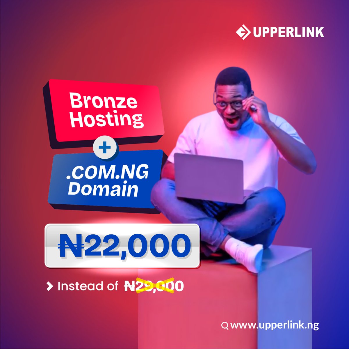 Elevate your web game with our exclusive deals! 🚀 Snag our Bronze Hosting + .ng domain for N22,000 or Basic Hosting + .com.ng for N15,000! 🔥 Don't miss out!
 #webdevelopment #SavingsSquad #OnlineDomination #domainregistration #upperlinklimited #exploremore #explorepage