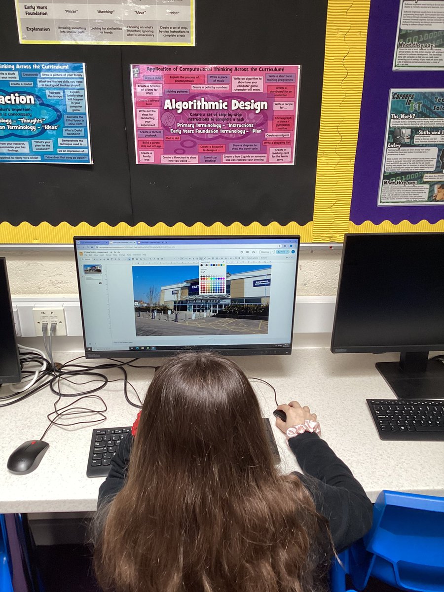 @CwmbranHigh year 8 students working hard this morning researching and completing their assessment on Hardware/Software. Their task is create a learning resource for a new member of staff at PC world 💻🖨️📲 #NotInMissOut #StriveBelieveAchieve