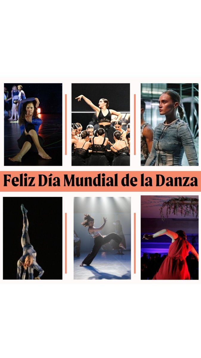 🩰Todo en el universo tiene ritmo. Todo baila. ¡Feliz Día Mundial de la Danza! 🩰 Pronto estaremos bailando en Madrid en Danza 2024. Consulta toda la programación en nuestra web ➡️ teatroscanal.com #MadridesCultura #Danza