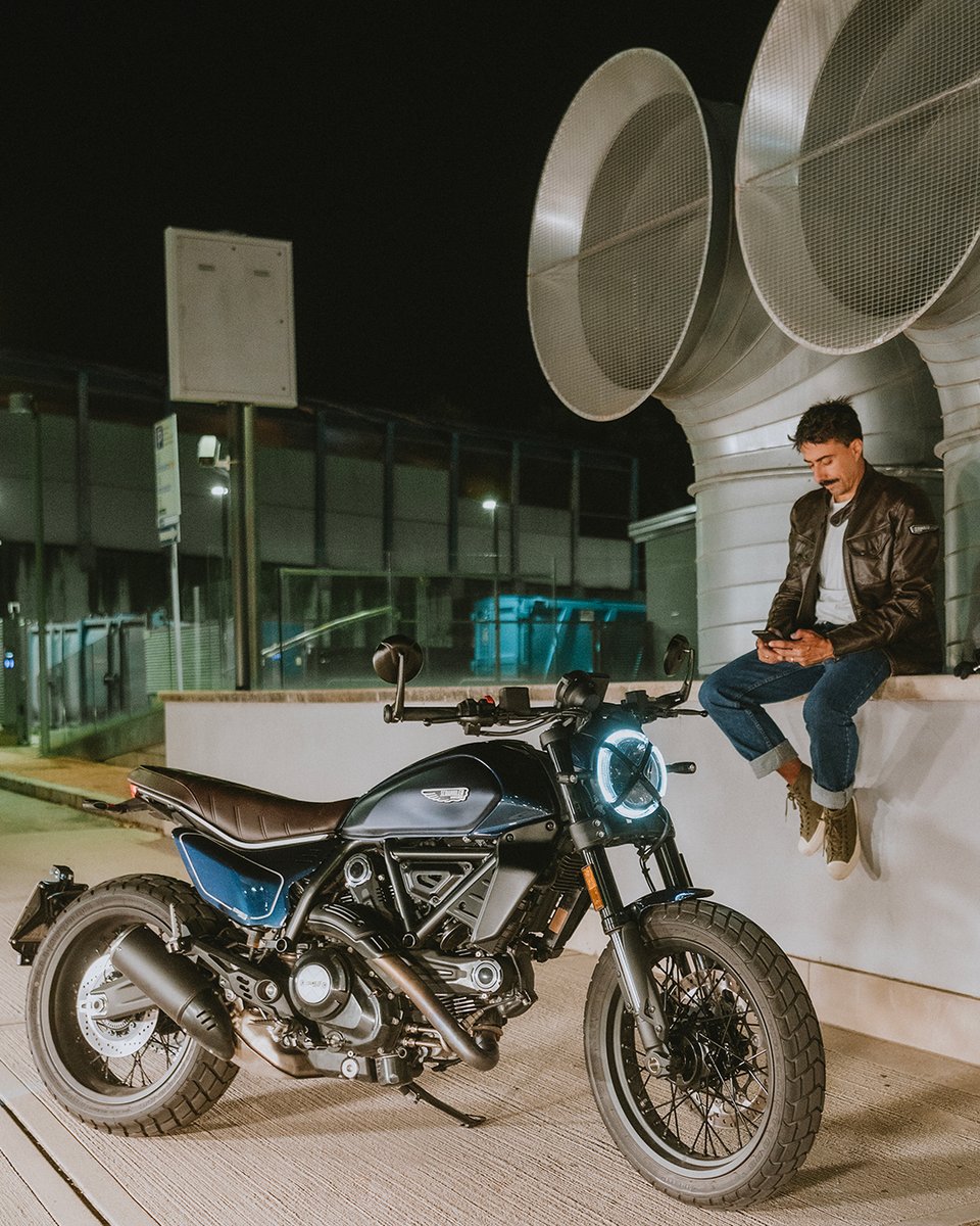 Sleeker, lighter, safer, and packed with high-tech features. ​ Stand out with Scrambler, expressing yourself and embracing every moment. ​ #Ducati #ScramblerDucati #Nightshift