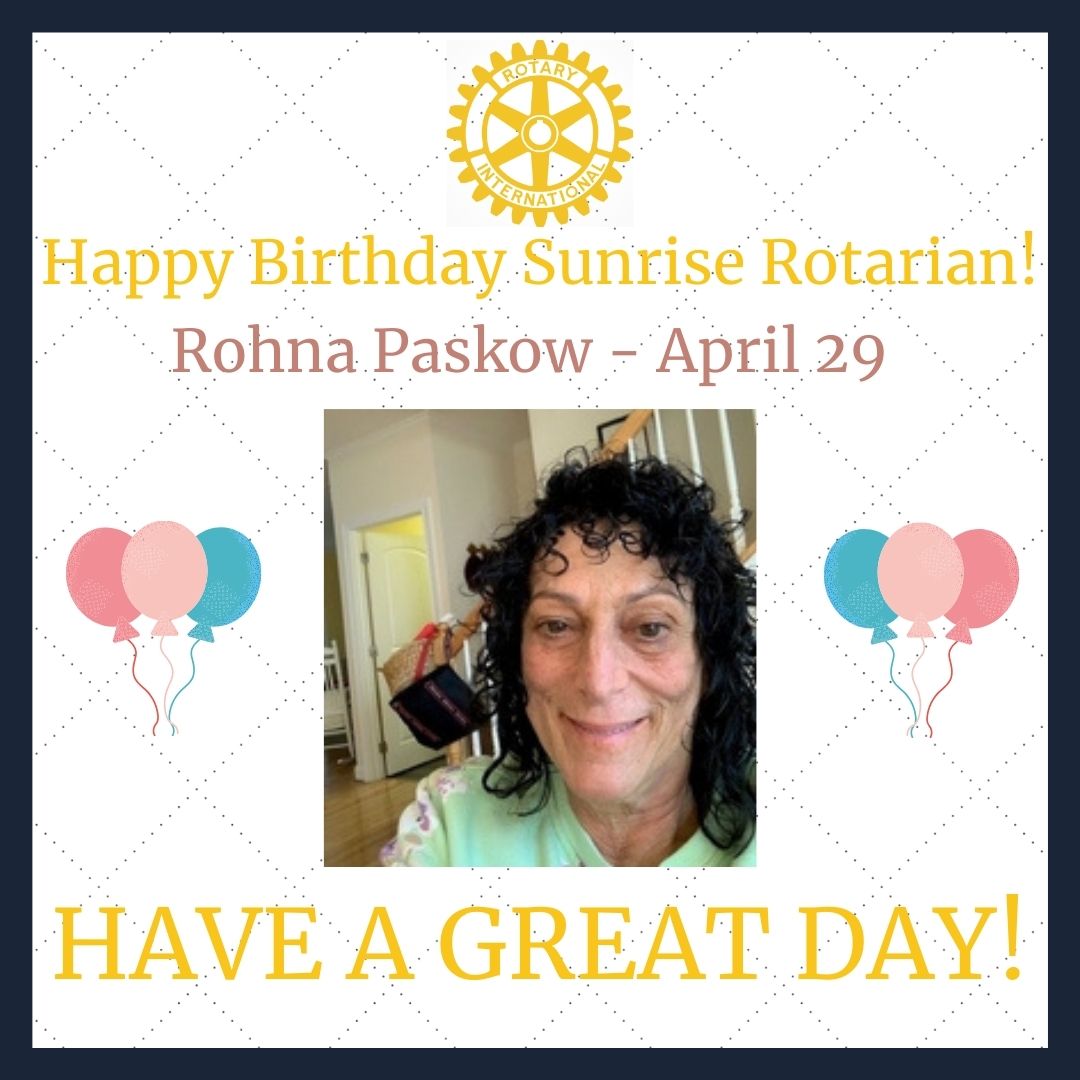 VISIT / LIKE / FOLLOW / SHARE 
Facebook
facebook.com/The-Greater-We…
Twitter
twitter.com/GreaterWCSunRC
LinkedIn Page
linkedin.com/.../greater-we…...
Instagram
instagram.com/igreatersun/
Website
gwcsrotary.org/index.php

#birthday #happybirthday #joy #love #givingback #rotary #birth #family